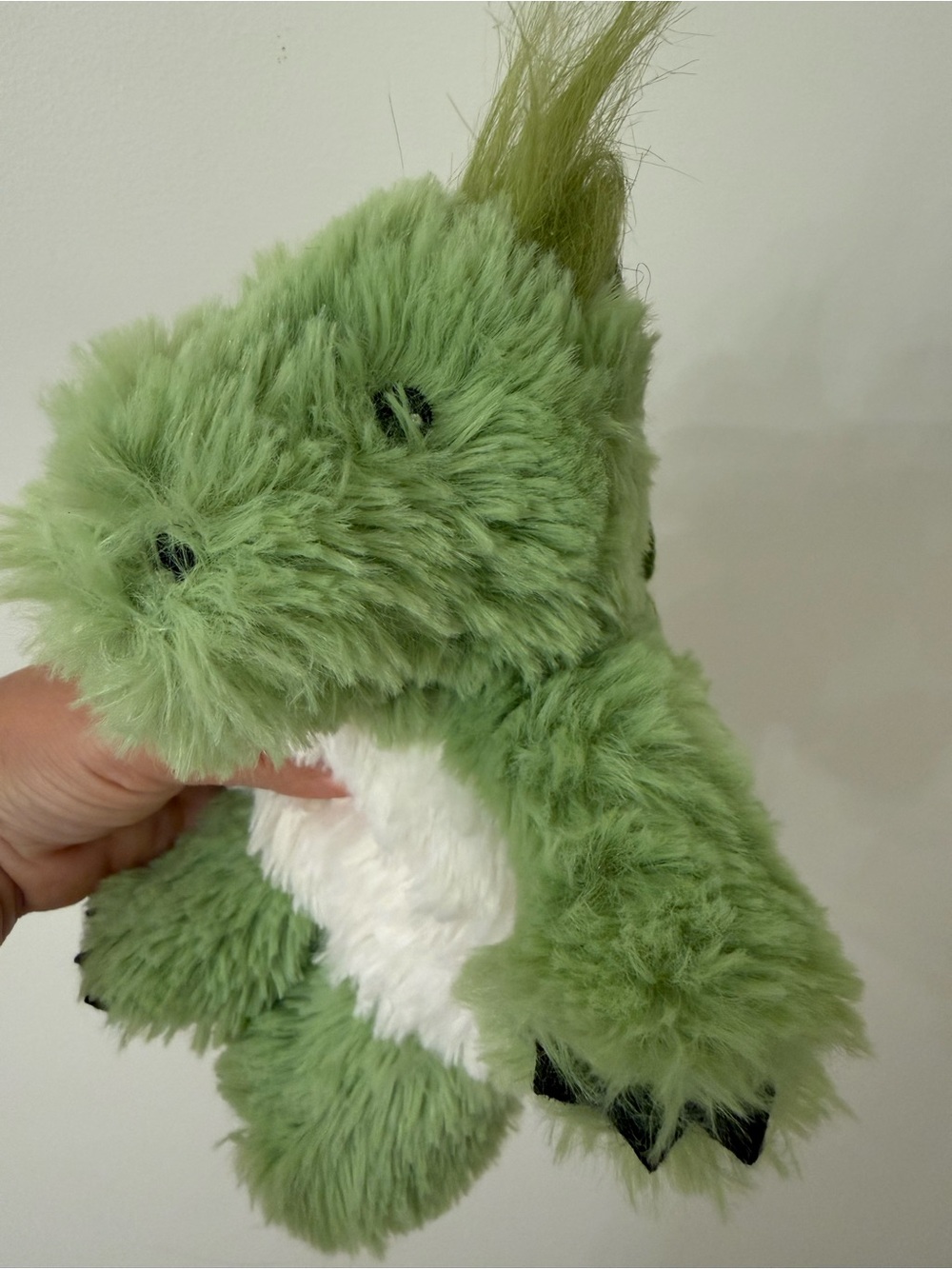 Warmies small 9in Green Dinosaur Plush Microwavable Lavender Scented - Picture 12 of 16